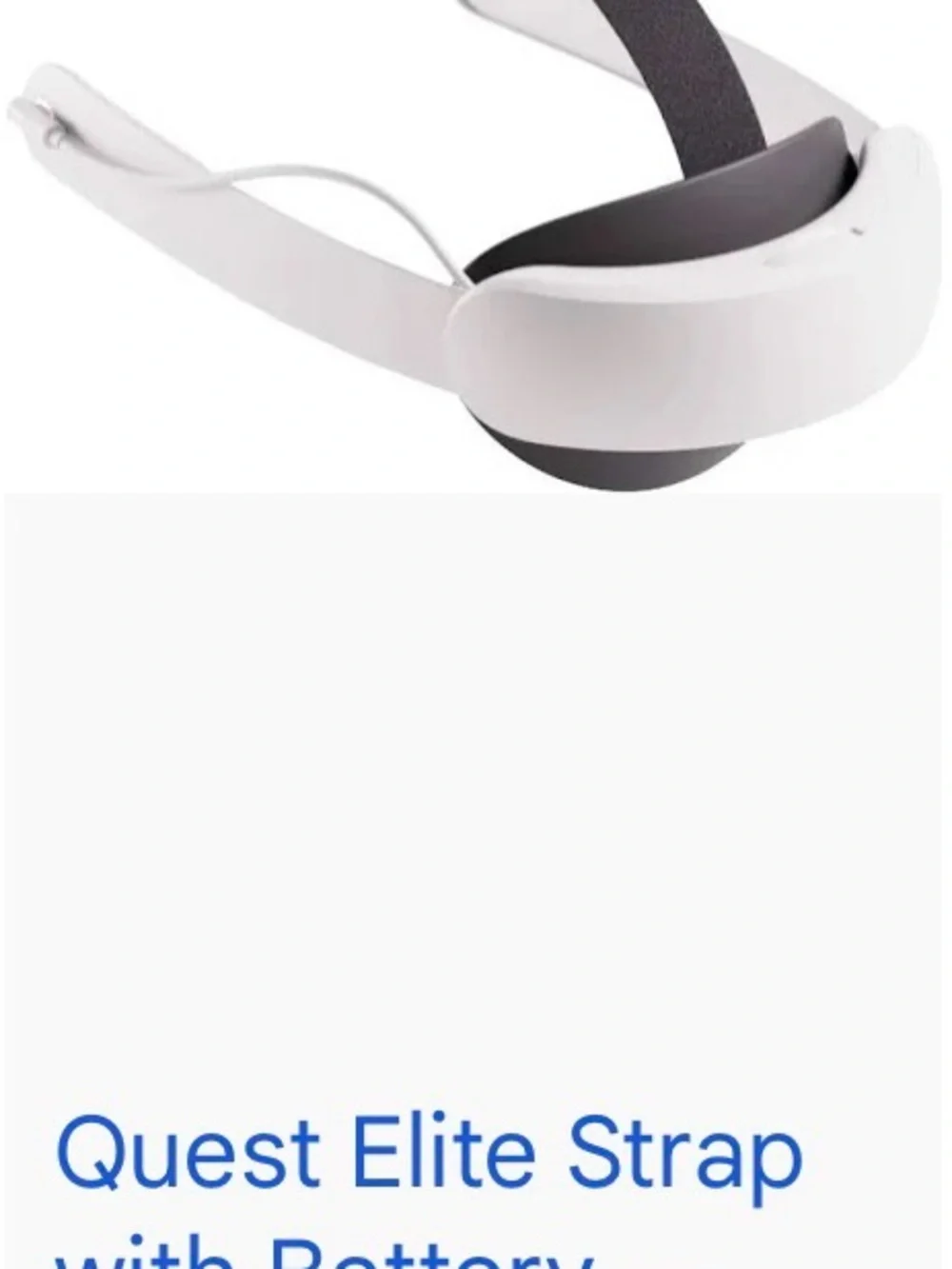 Standalone White VR Headset with Triple Front Sensors